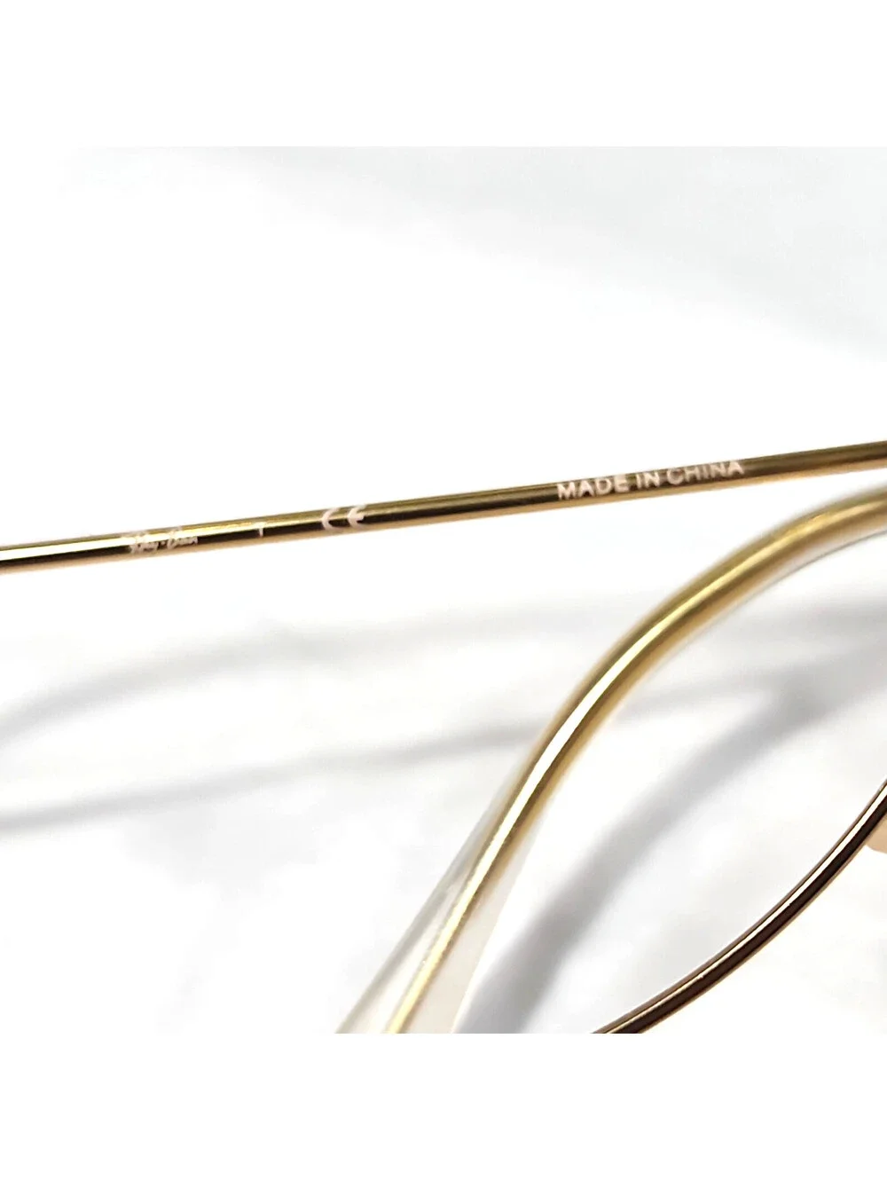 Ray Ban RB3362 Cockpit 112/4T No Lenses Gold Metal Sunglasses Frame Only 59-14